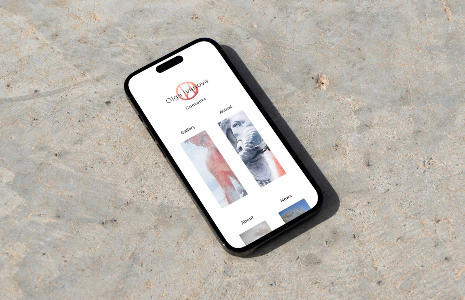 Ivanova website design image 3